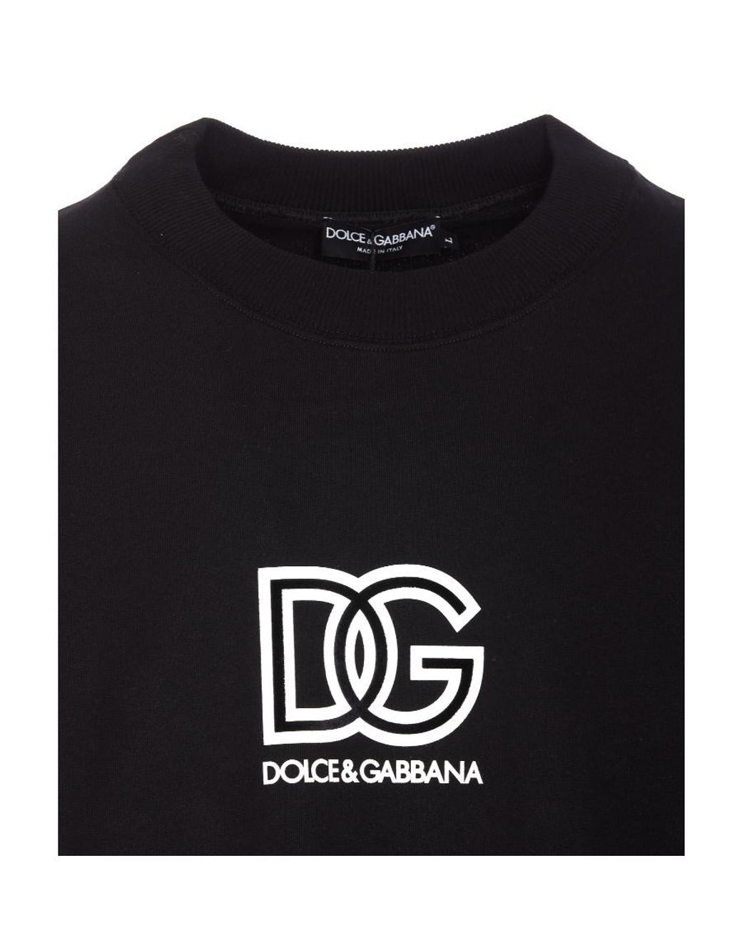 Dolce & Gabbana Black Sweaters for men