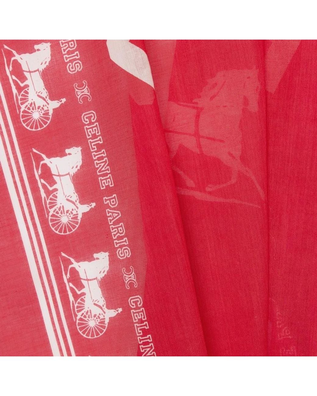 Céline Red Lycée Bandana, 55