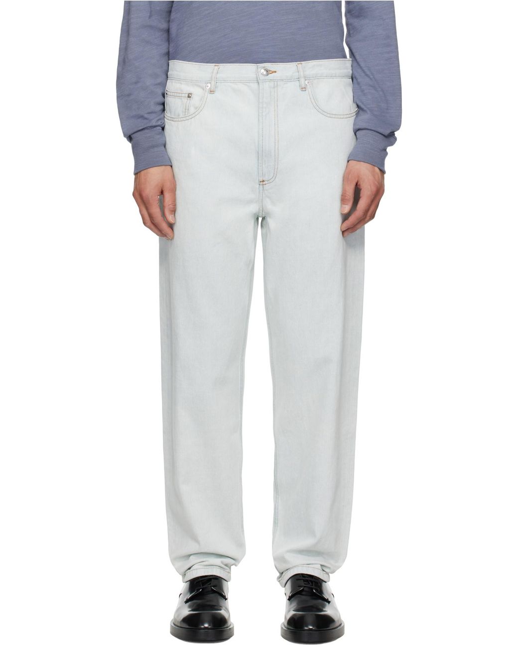 A.P.C. White Martin Jeans for men