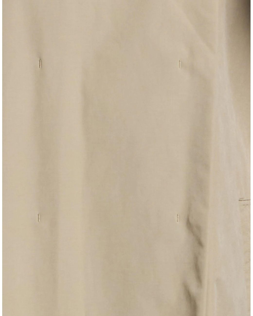 Max Mara Natural Solid-Color Long Raincoat