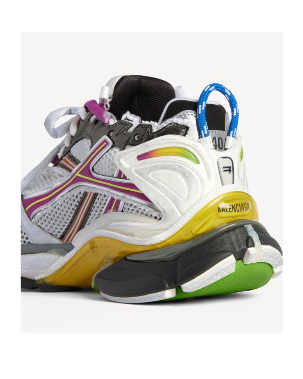 Balenciaga Blue Runner Sneaker for men