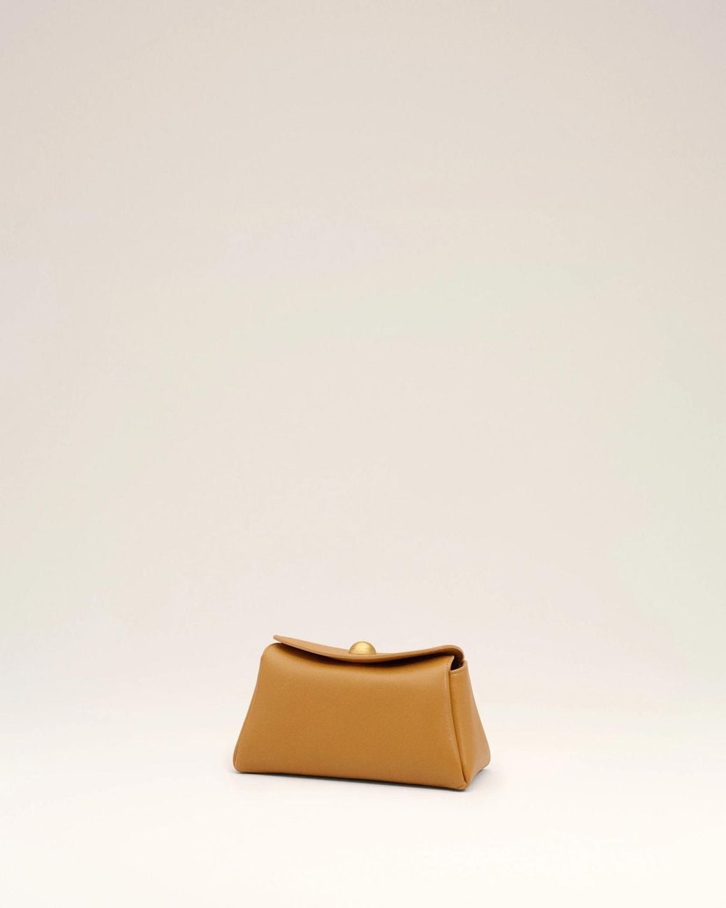 AMI White Mini Carrousel Clutch Bag for men