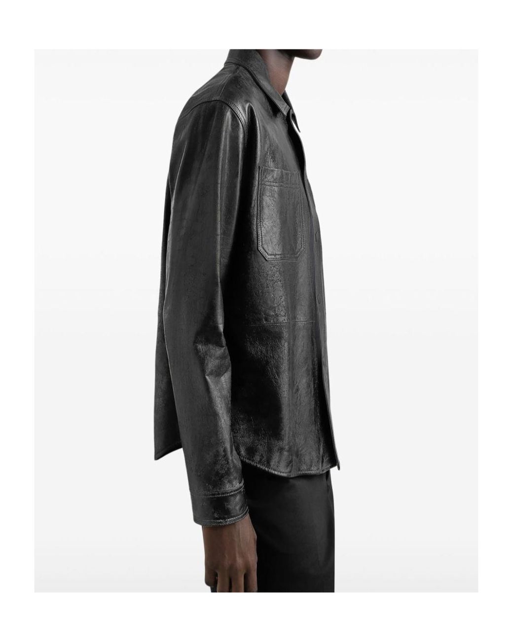 Dolce & Gabbana Black Logo Tag Shirt for men
