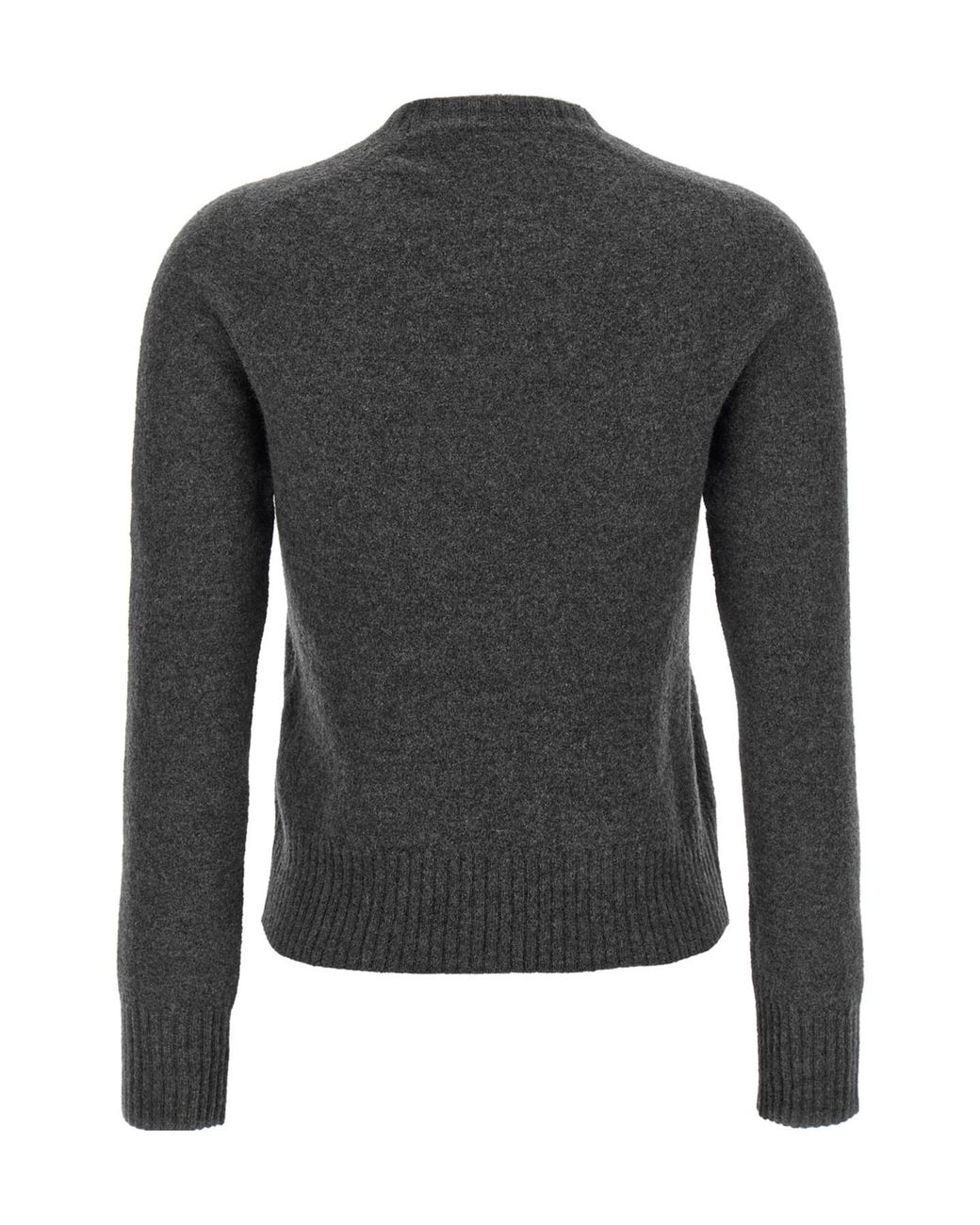 Jil Sander Gray Crewneck Knitted Jumper