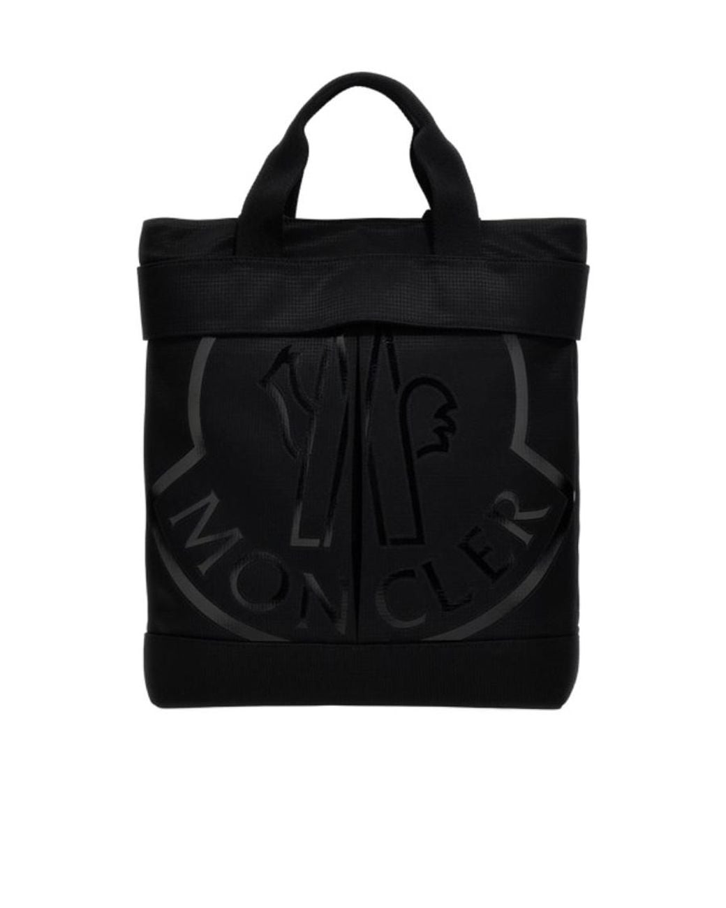 Moncler Black Logo Handbag