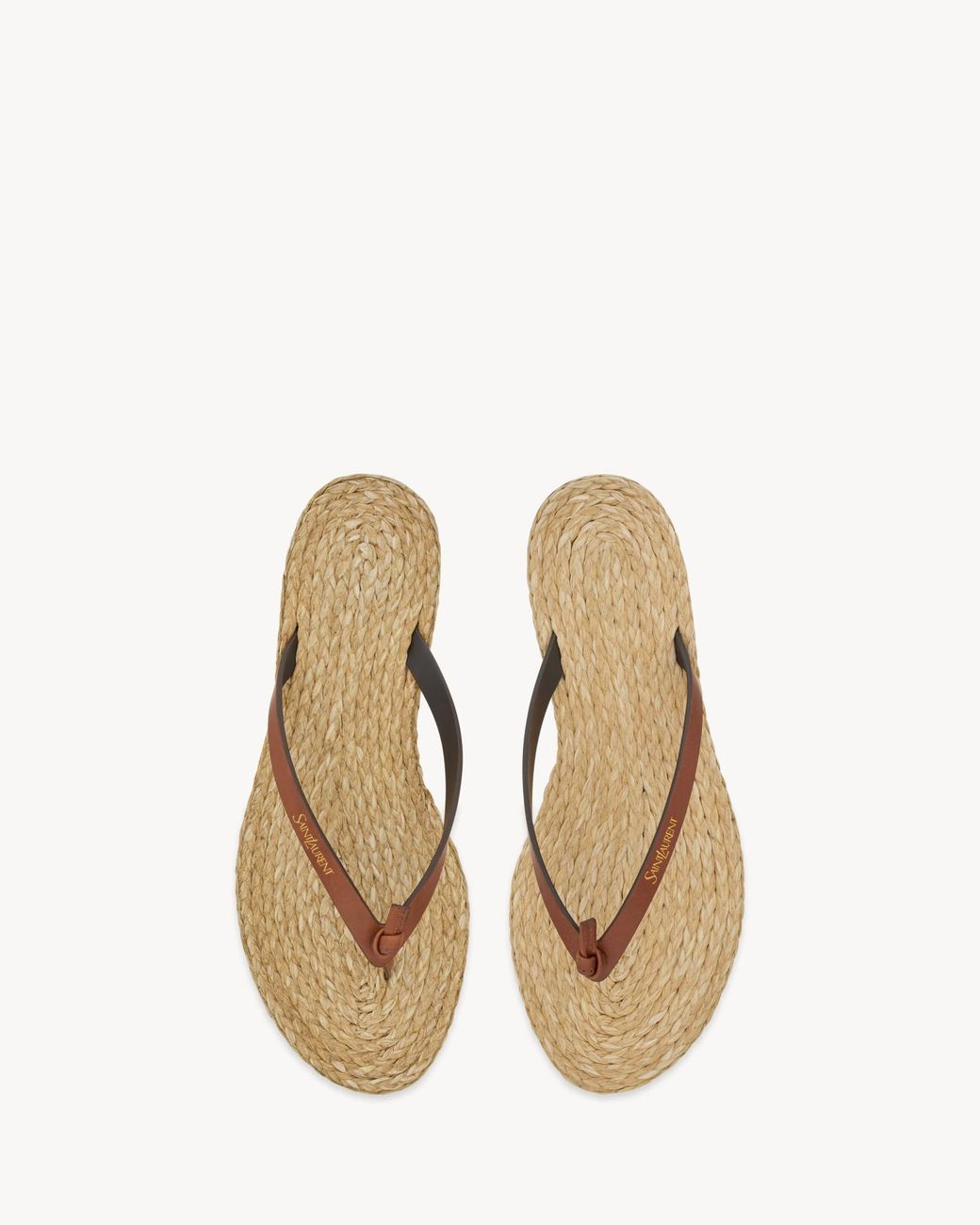 Saint Laurent Brown サンローラン プール スリッポン ビーチサンダル