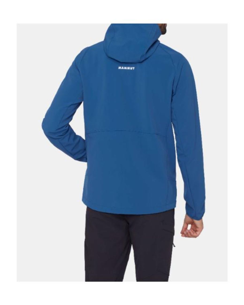 Mammut Blue Ultimate Comfort So Hooded Jacket for men