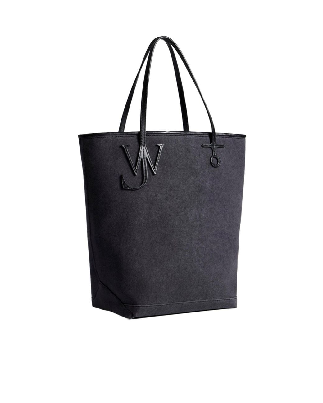 J.W. Anderson Black Large Anchor Canvas Tote