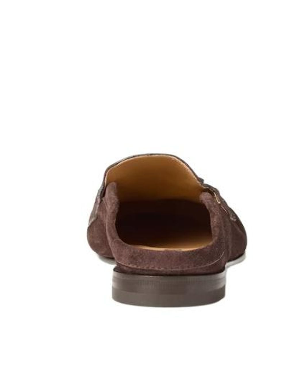Fendi Brown Scrunch Slip-On Loafers