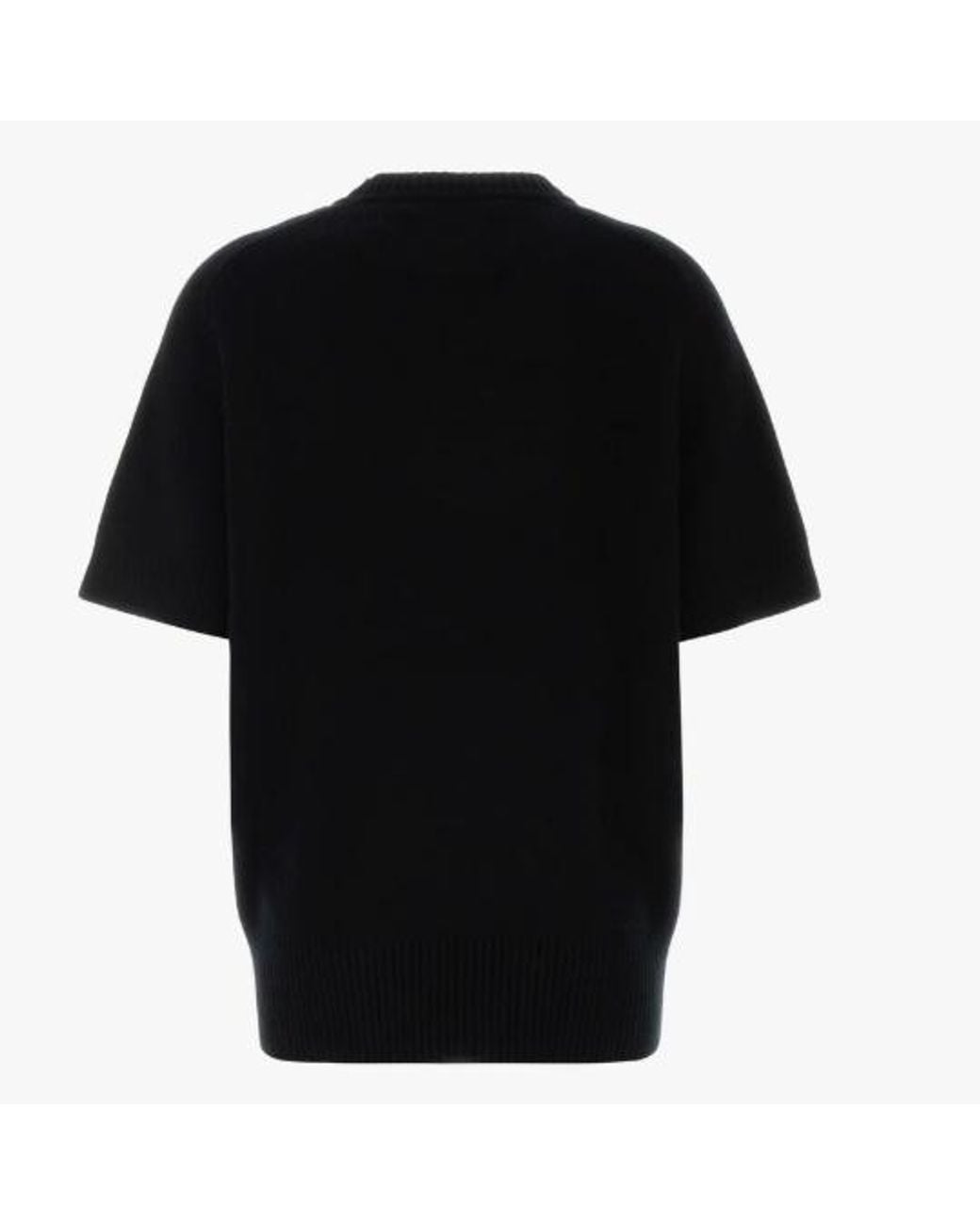 Extreme Cashmere Black Nº454 Scott Knitted Top