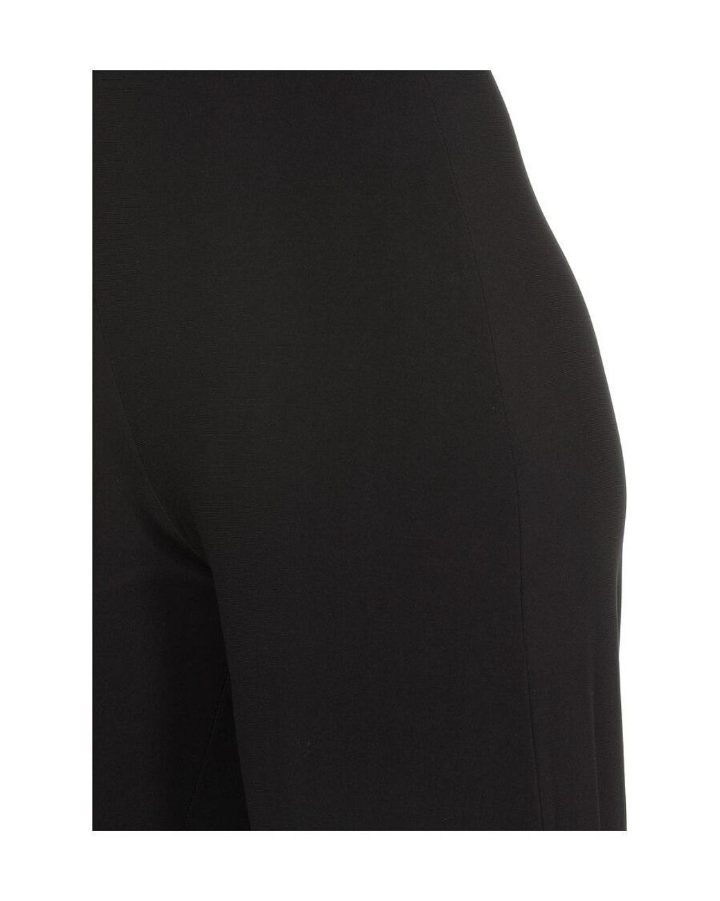Norma Kamali Black Sleeveless Wide-Leg Jumpsuit
