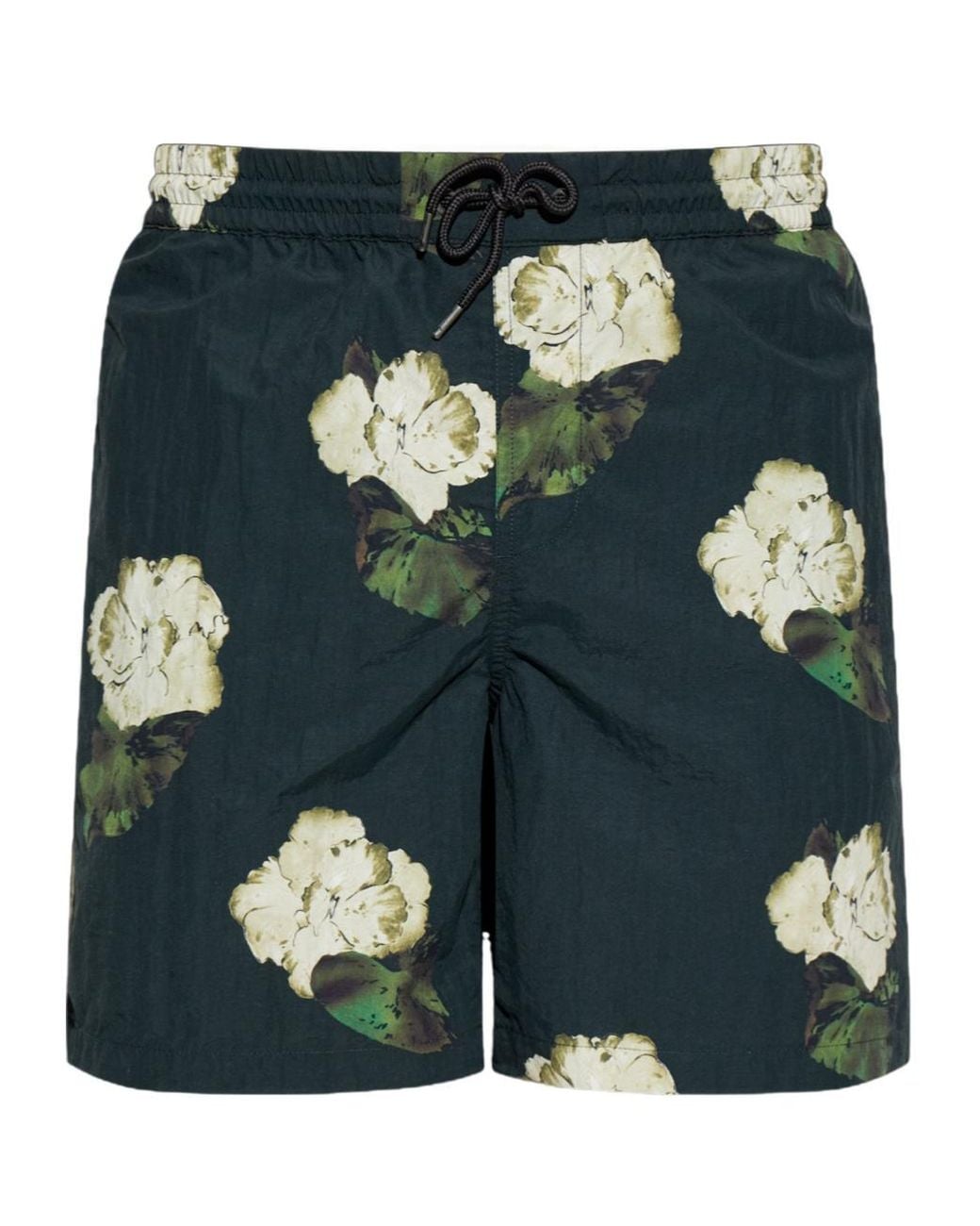 AllSaints Blue Drawstring Swim Trunks for men