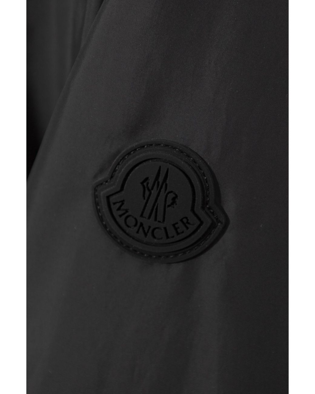 Moncler Black Zip-Up Valencay Jacket