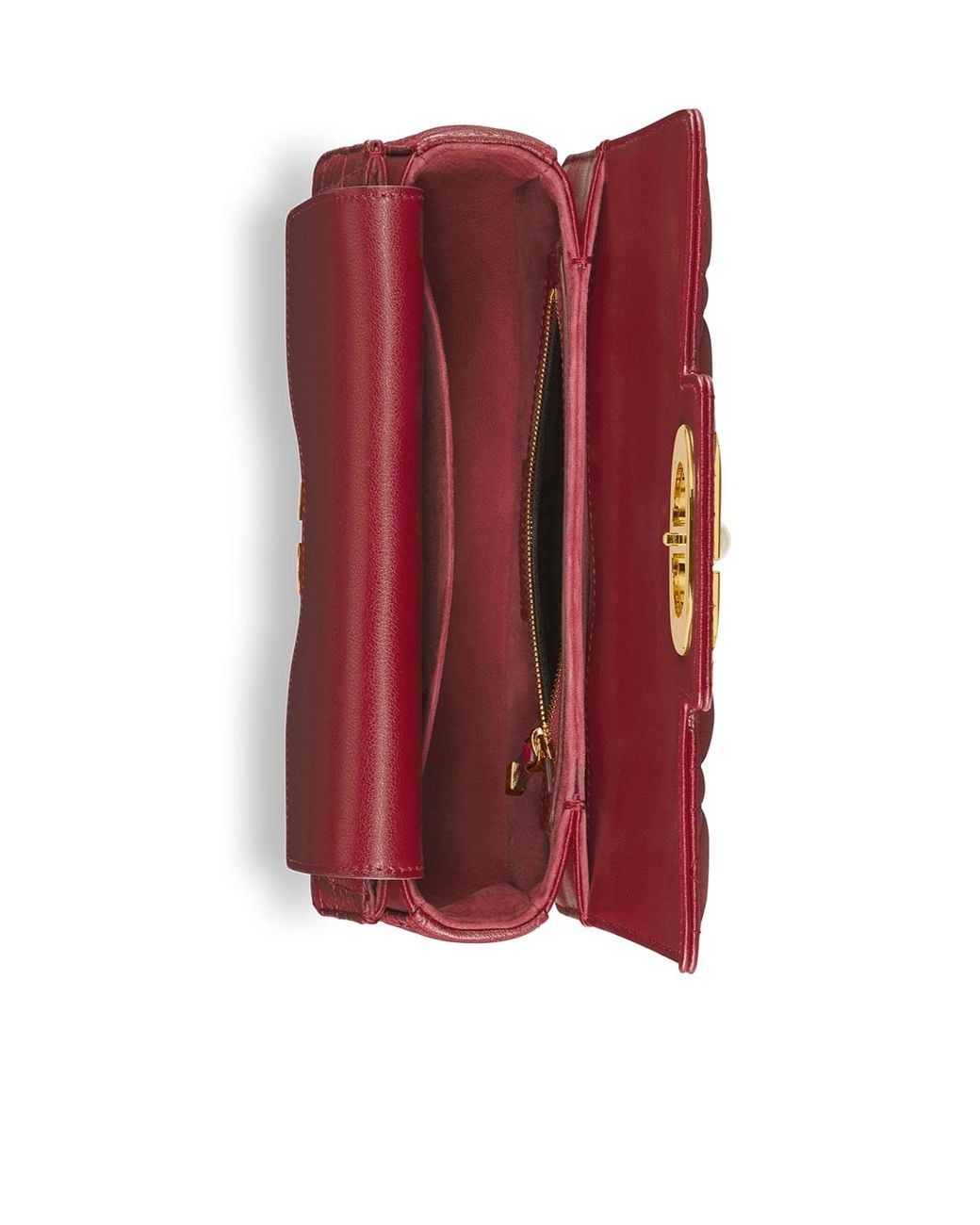 Dior Red Small Jolie Top Handle Bag