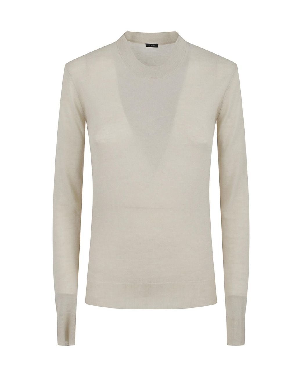 Joseph Gray Ribbed Knitwear