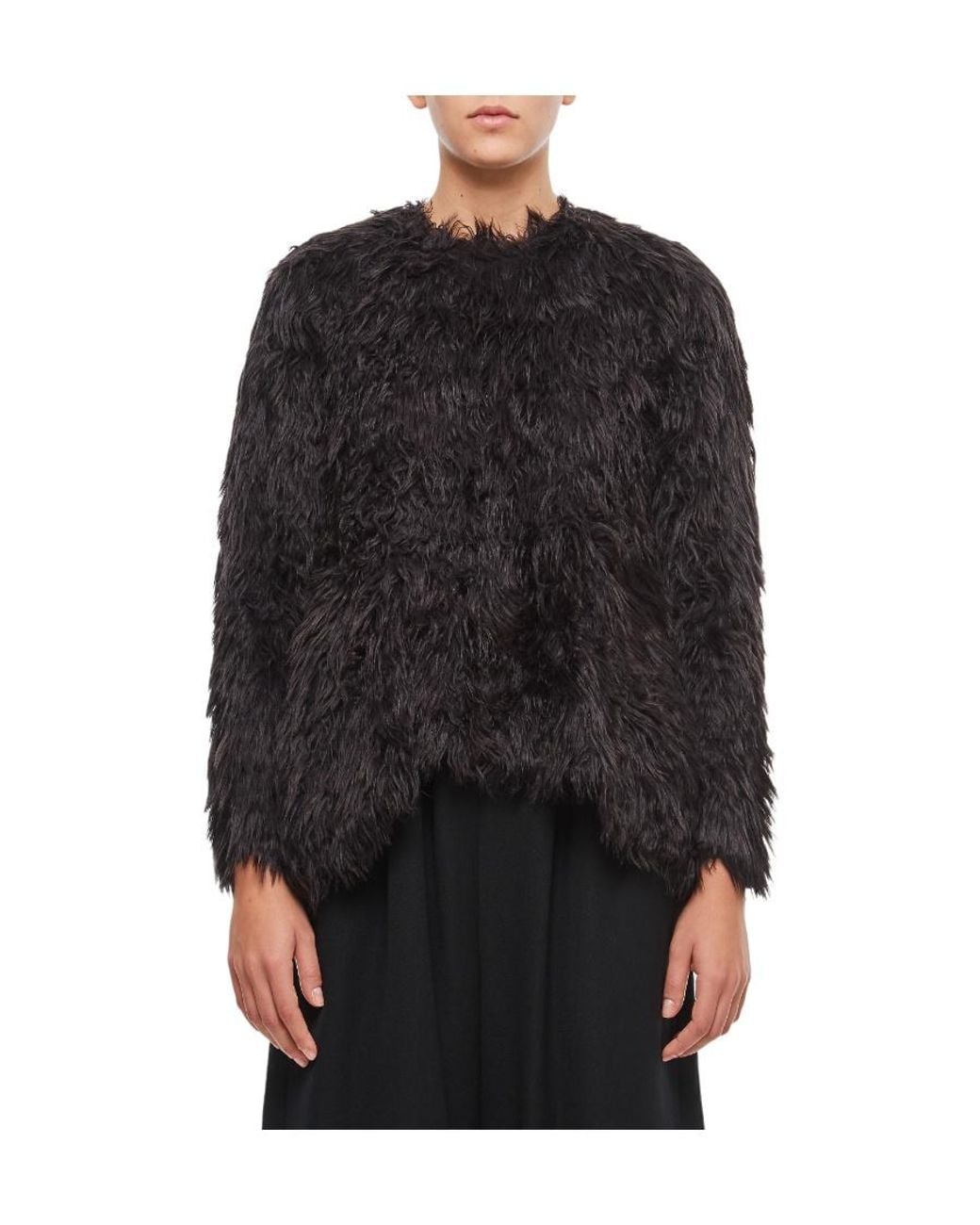 Comme des Garçons Black Long-Sleeved Sweater