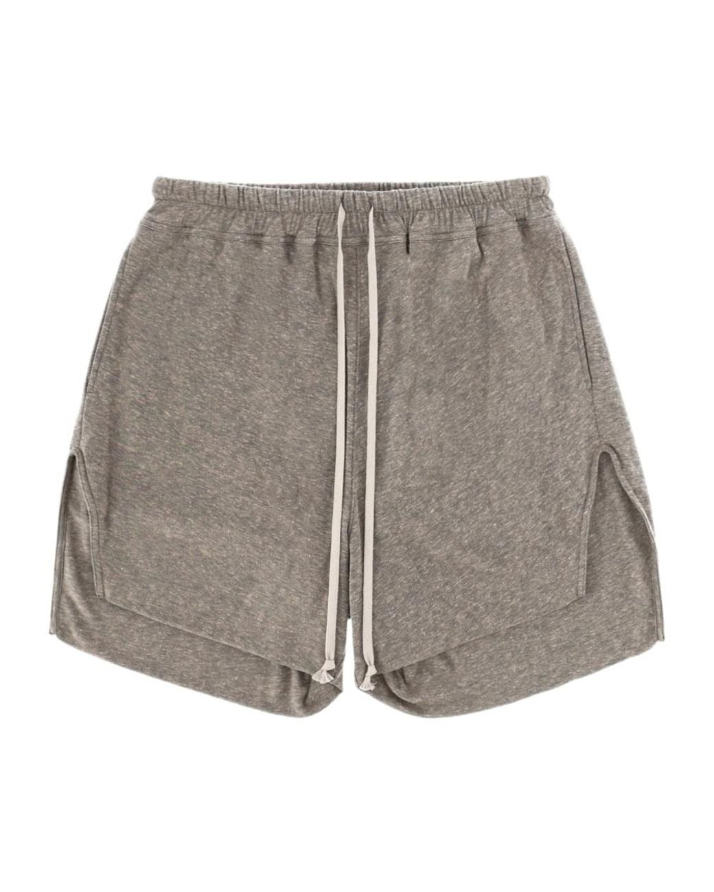 Rick Owens Gray Jersey Boxer Shorts for men