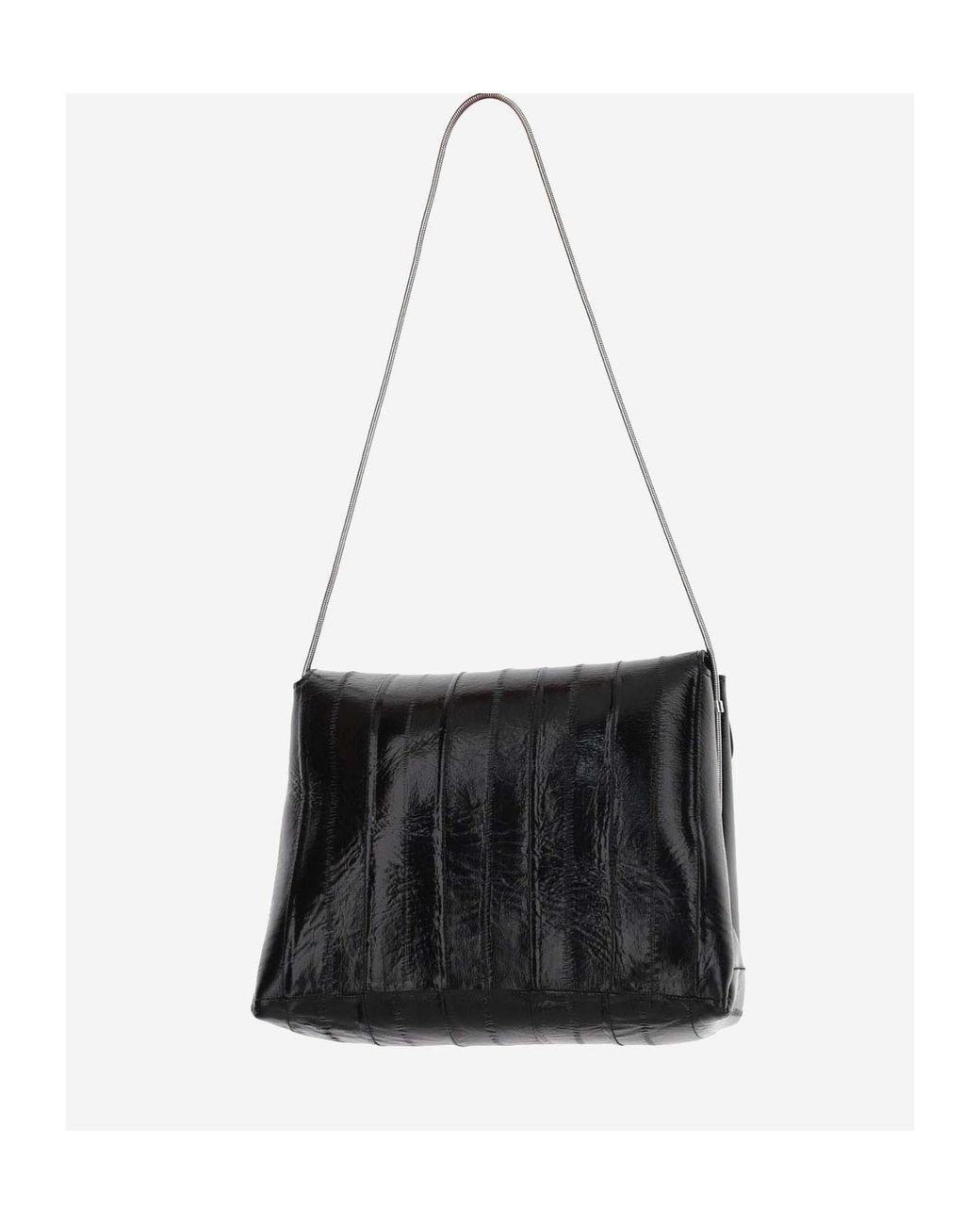 Khaite White Bobbi Chain Linked Shoulder Bag
