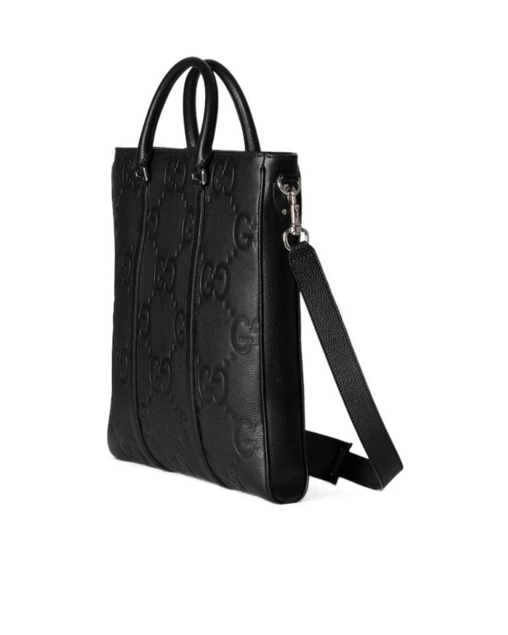 Gucci Black Double G Medium Shoulder Bag for men