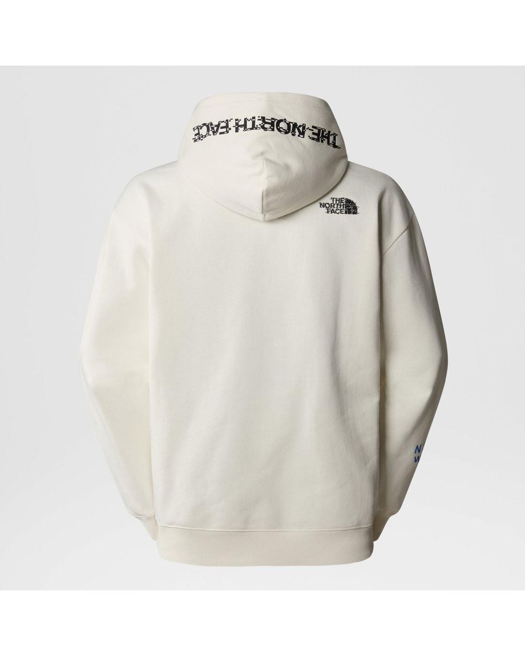 The North Face Gray Nse Graphic Hoodie for men