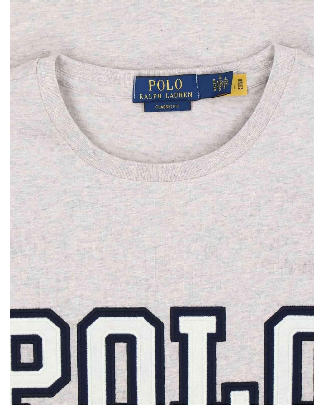 Polo Ralph Lauren White Short Sleeve Crewneck T-Shirt for men