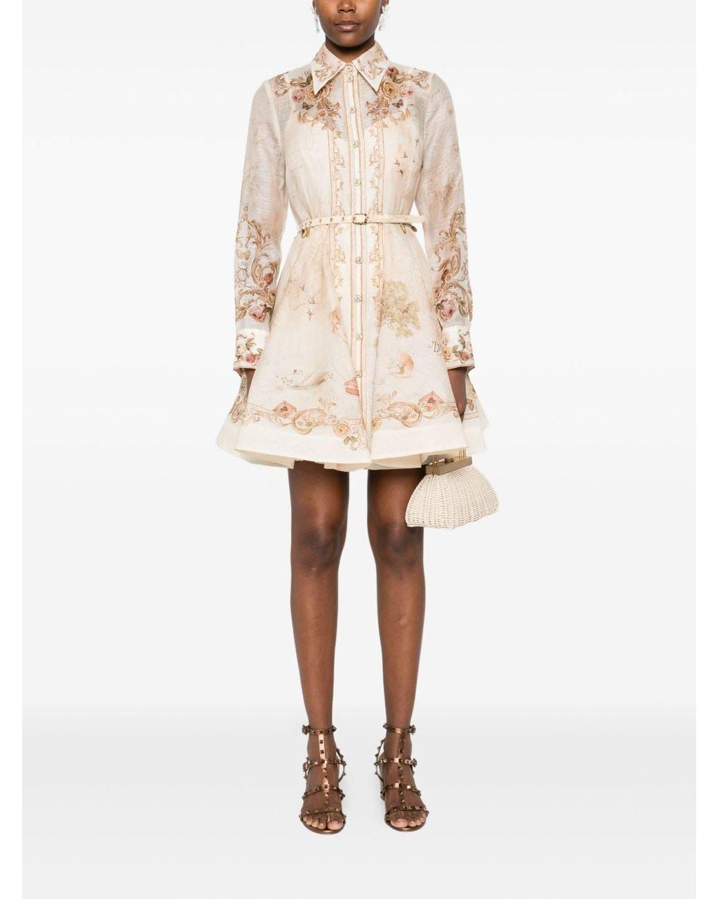 Zimmermann Natural Memento Dress