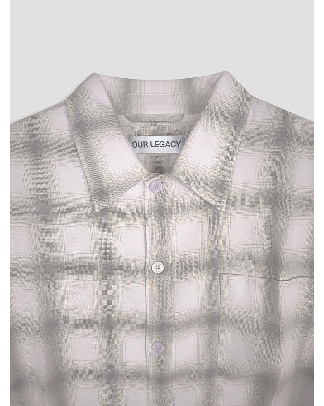Our Legacy Gray Long Sleeve Shirt for men