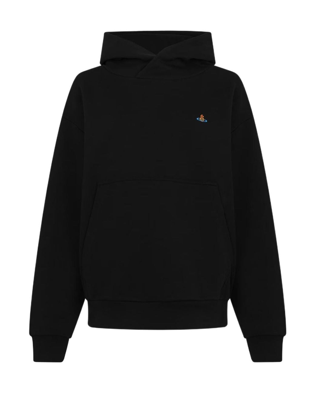 Vivienne Westwood Black Graffiti Orb Hoodie