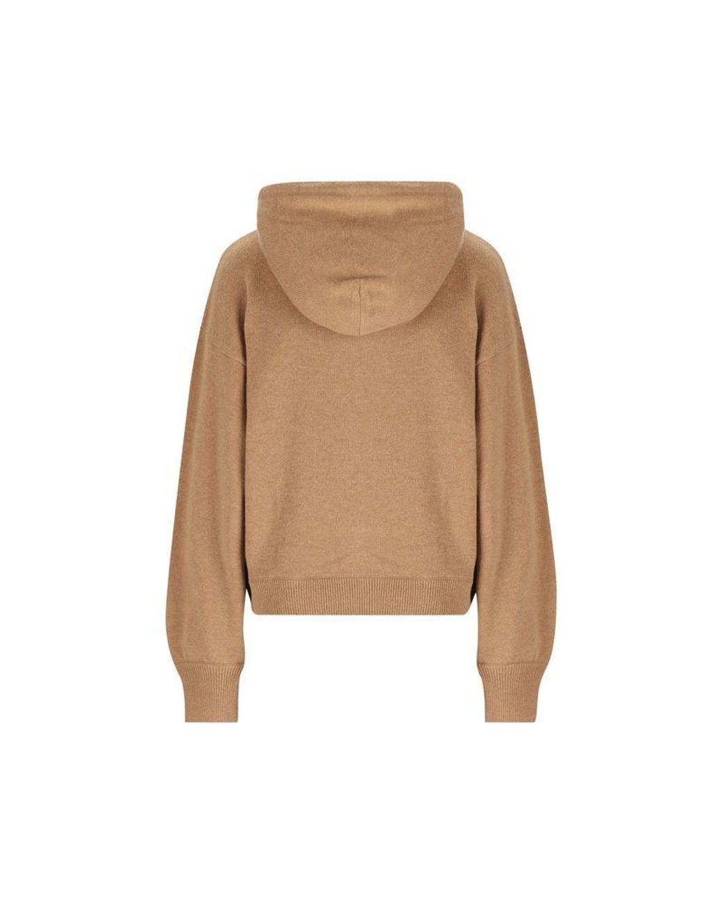 Céline Brown Zip-Up Hoodie