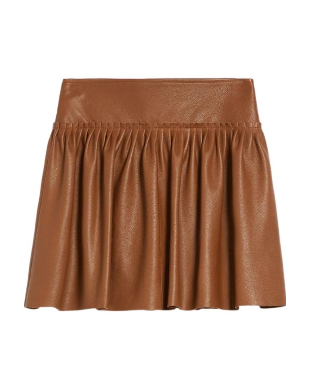Max Mara Brown Emblem Skirt