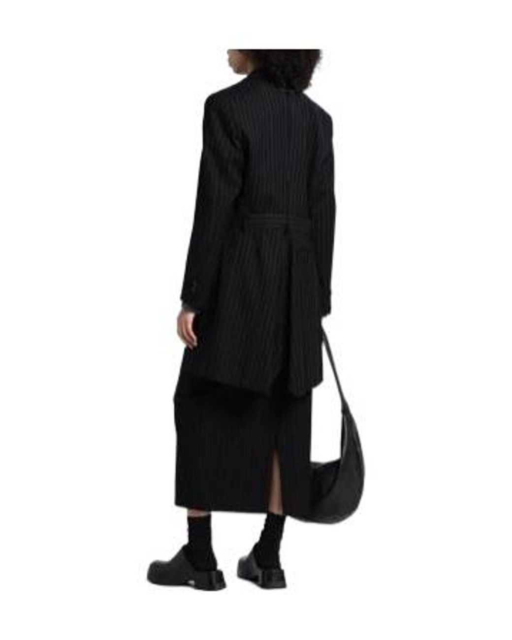 MM6 by Maison Margiela Black Long Sleeves Blazers