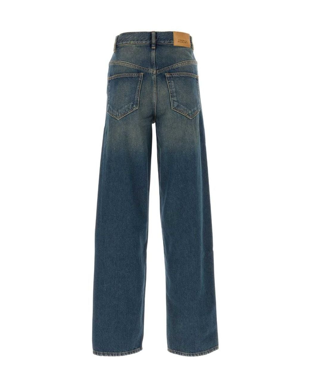 Isabel Marant Blue Joanny Mid-Rise Jeans