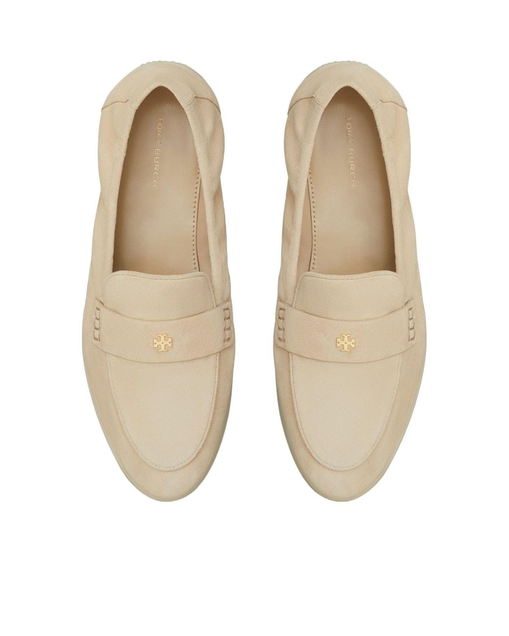 Tory Burch Natural Ballet Sport Loafers