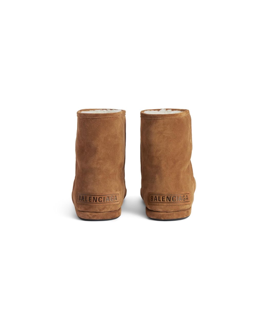 Balenciaga Brown Alaska Soft Boots for men