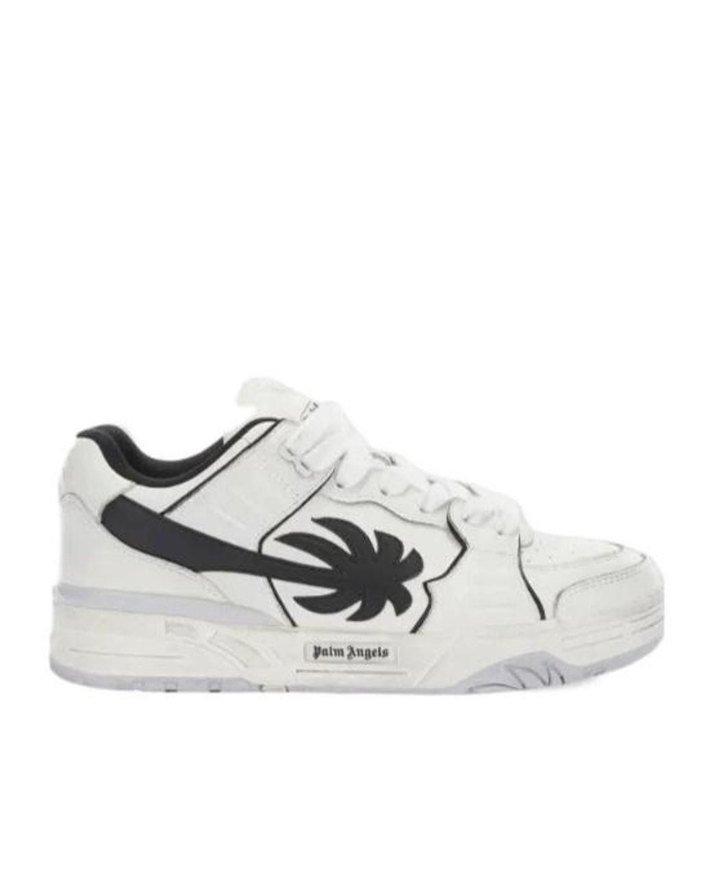 Palm Angels Venice Worn Out Palm Patch Sneakers in White for