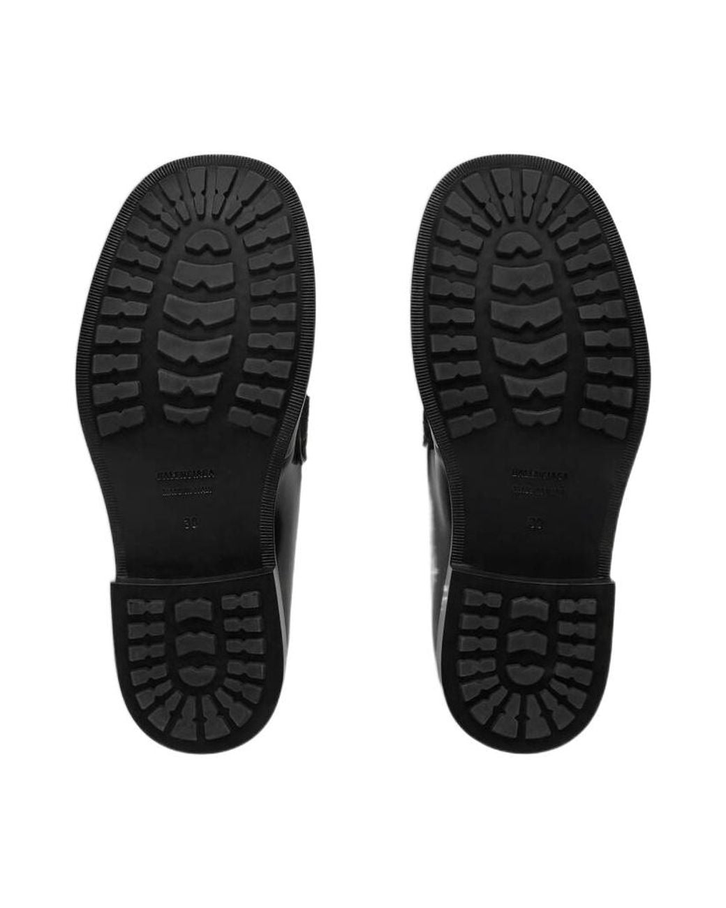 Balenciaga Black Comfy Loafer Flat Shoes