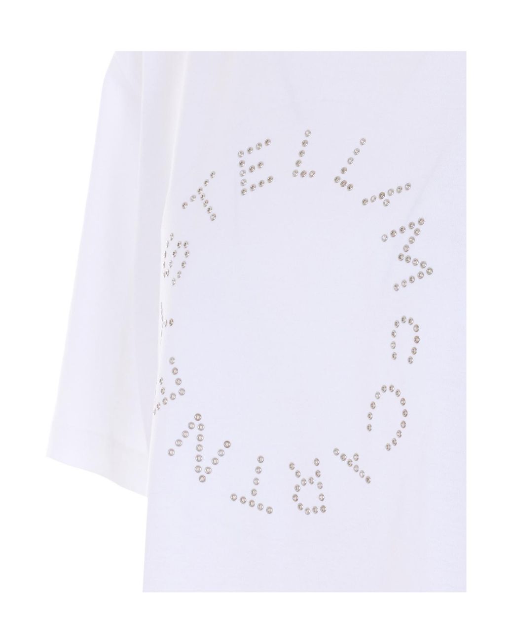 Stella McCartney White Short Sleeve Crewneck T-Shirt