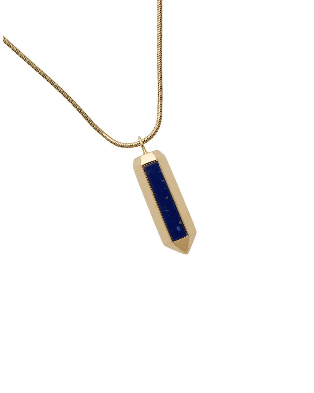 Isabel Marant Metallic Metal Pendant Necklace