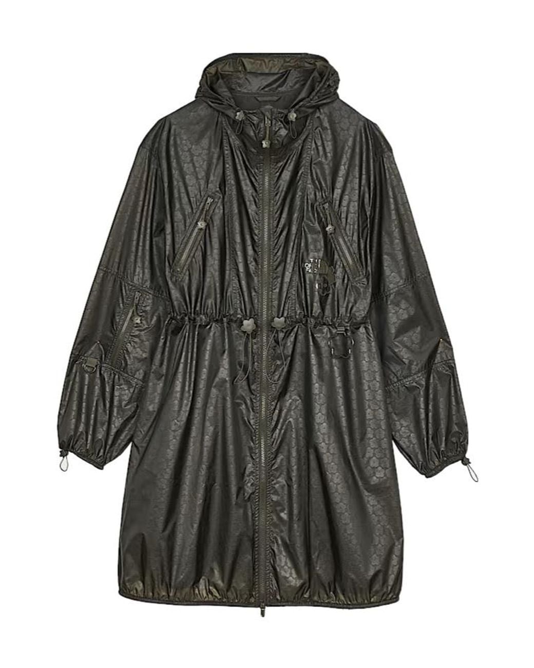 The North Face Gray X Cecilie Bahnsen Emma Long Wind Jacket