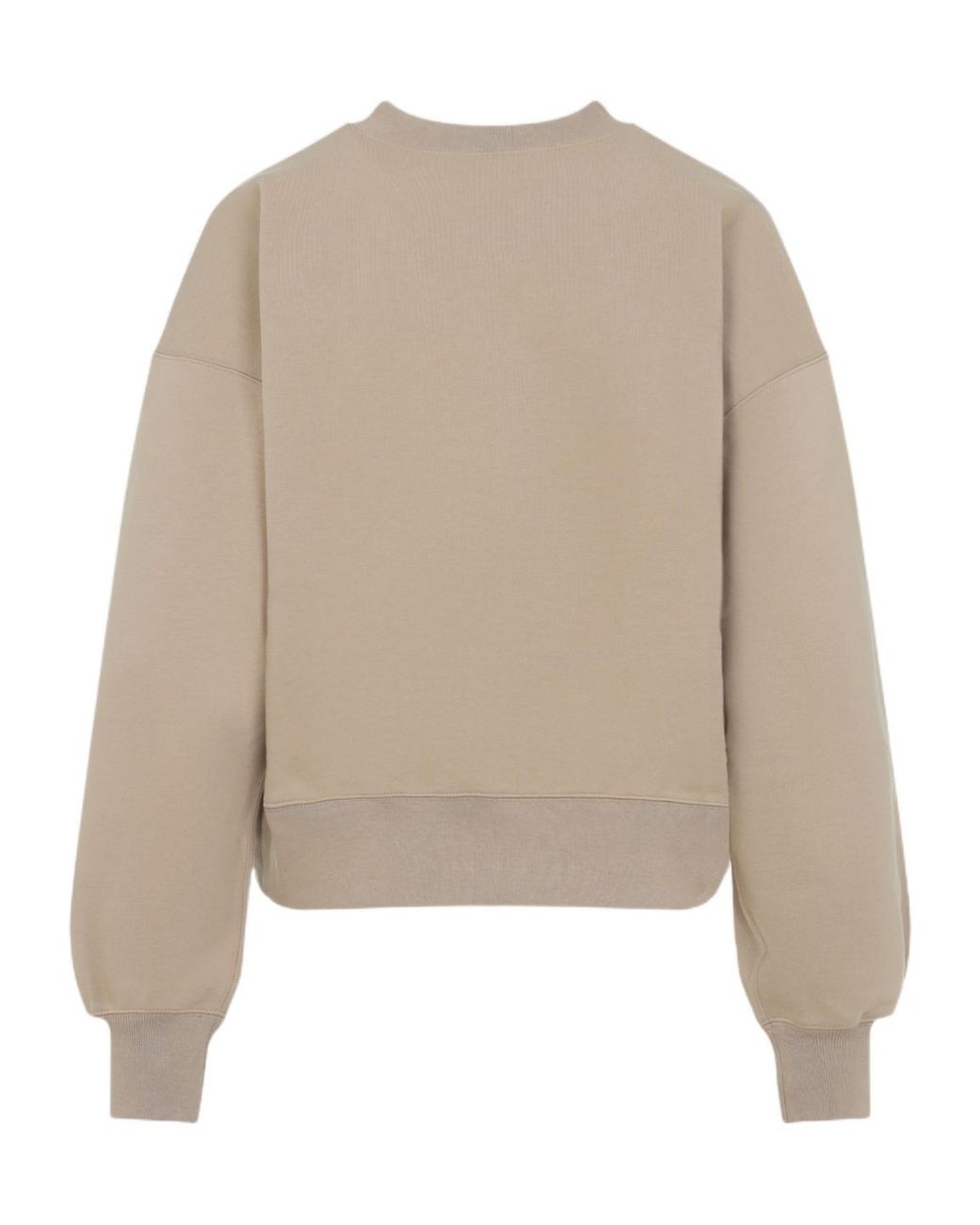 Gucci Natural Logo Printed Crewneck Sweatshirt