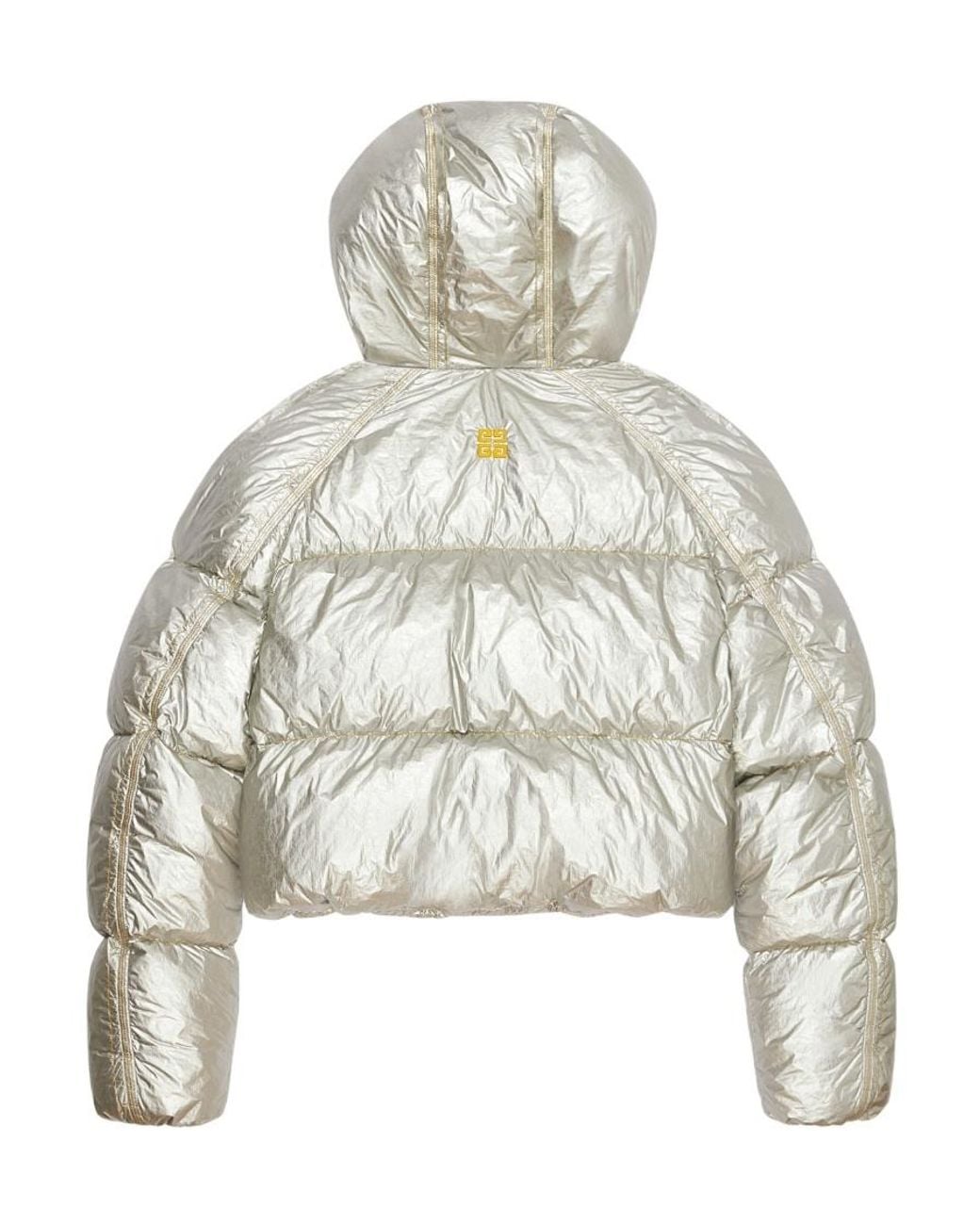Givenchy Metallic Fluo Short Puffer Jacket for men