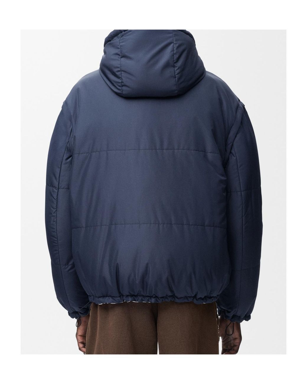 Loewe White Puffer Jacket for men