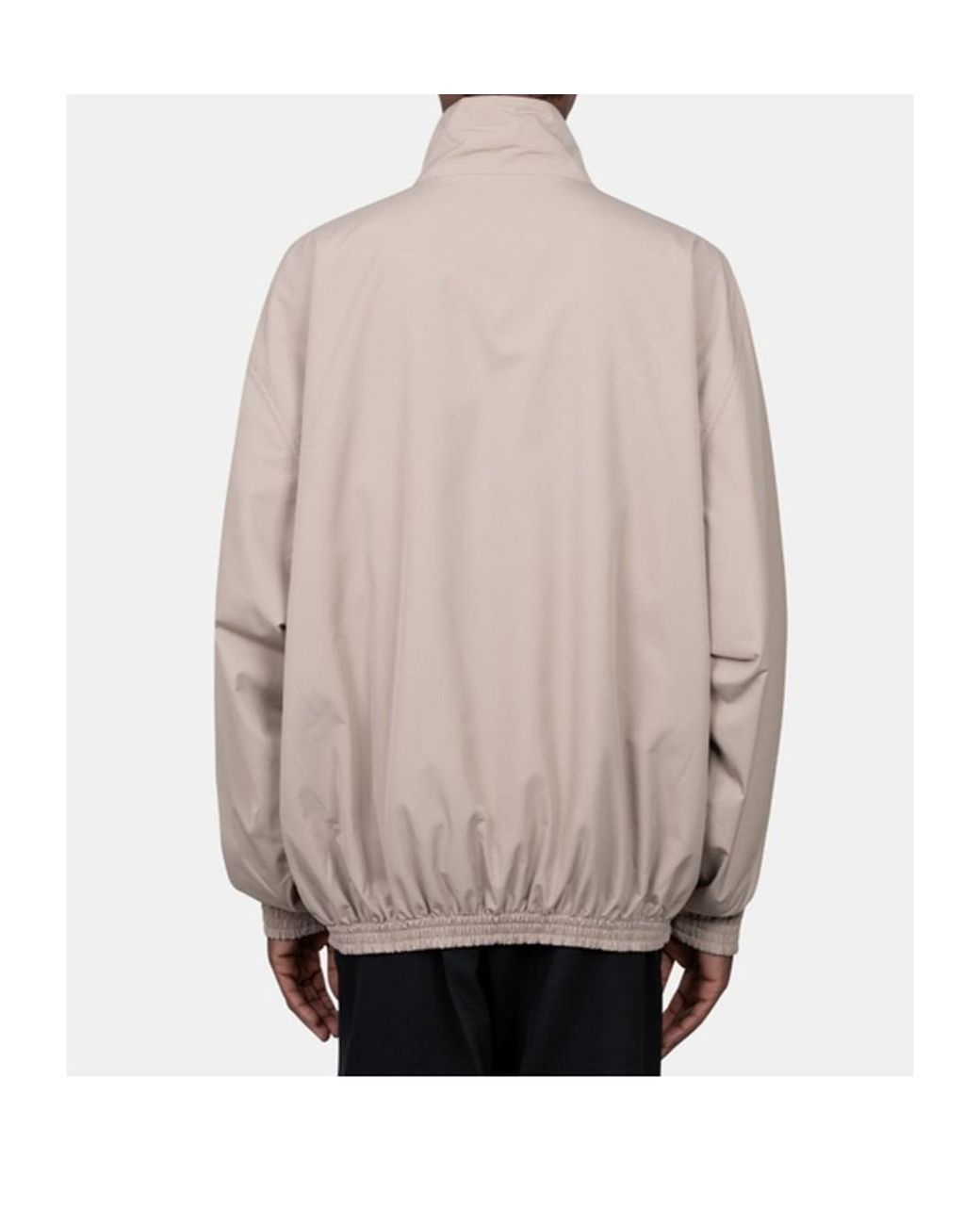Acne Natural High Neck Zip-Up Jacket for men