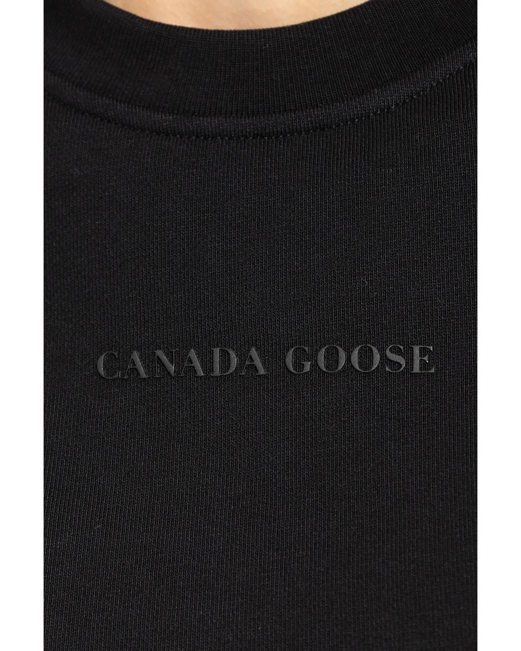 Canada Goose Black Crewneck Sweatshirt