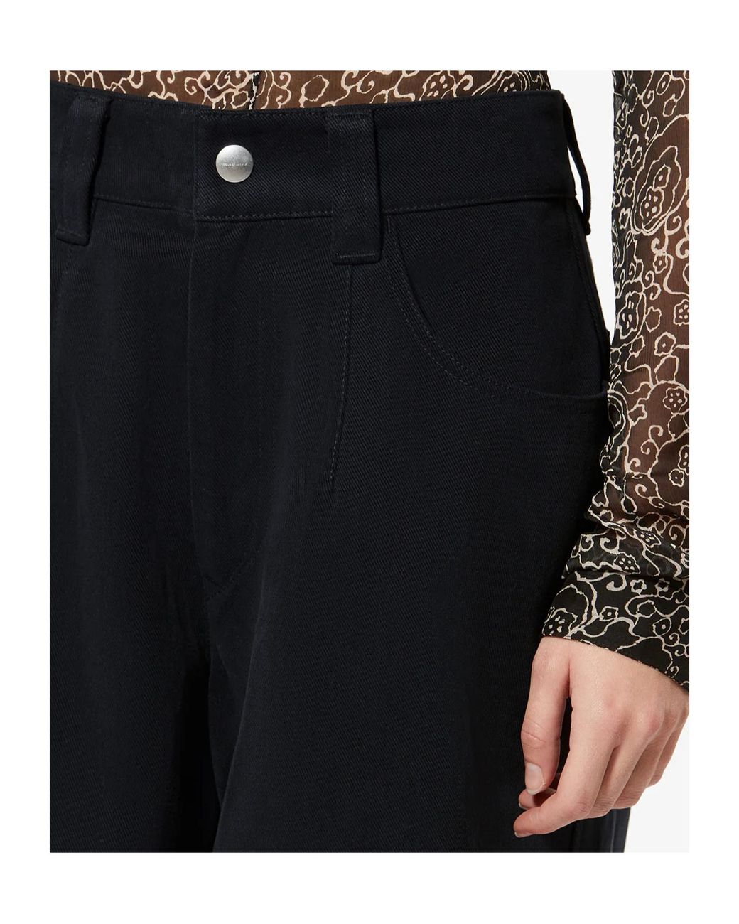 Isabel Marant Black Isabel Marant Étoile Opalyna Pants