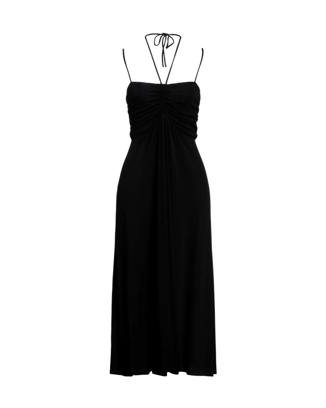 Isabel Marant Black Spaghetti Strap Dress