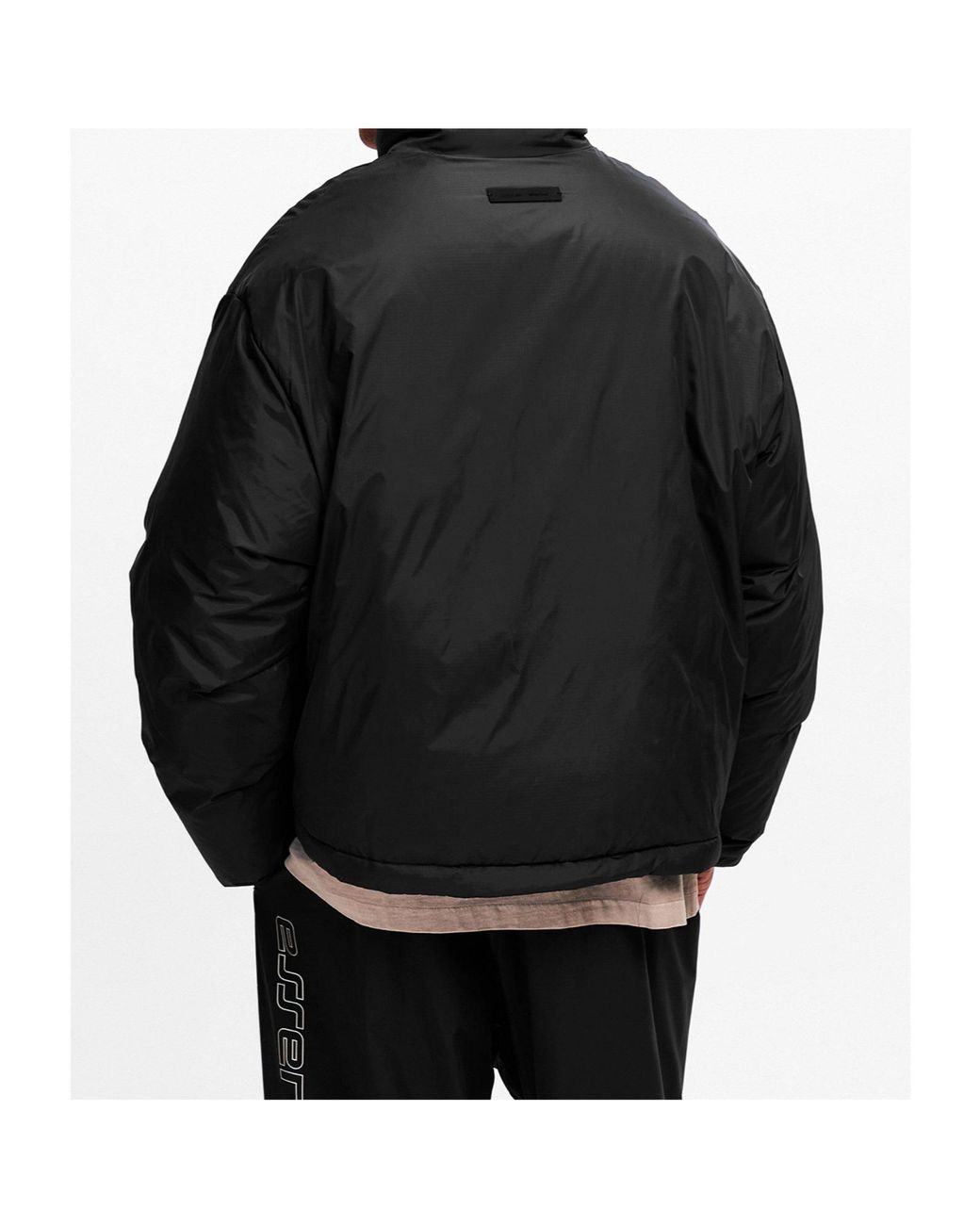 Fear Of God Gray Zippered Long-Sleeved Cotton Jacket for men
