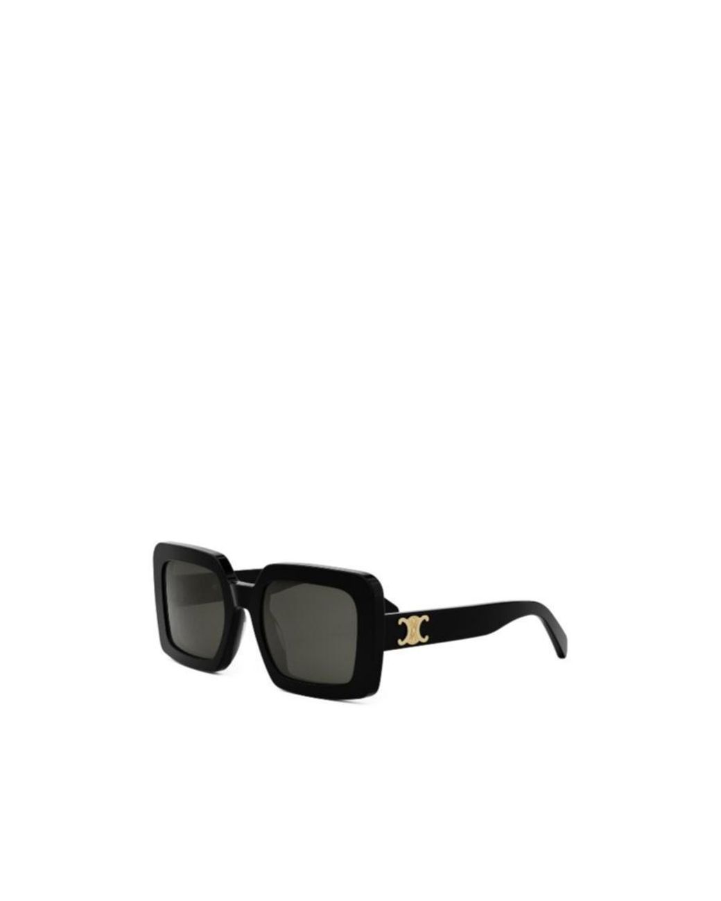 Céline Black Logo Sunglasses for men