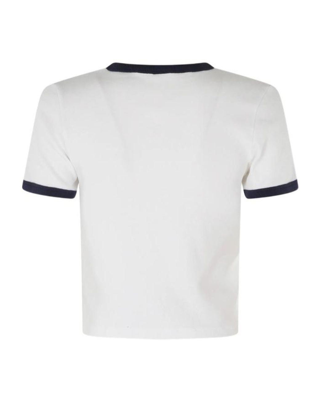 Sporty & Rich White Short-Sleeved T-Shirt