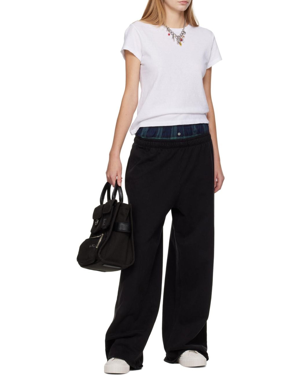 Marc Jacobs Black The Cargo Medium Tote Bag
